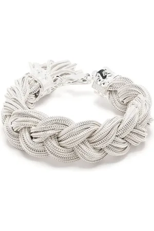 EMANUELE BICOCCHI Ice braided bracelet