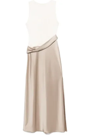 Nanushka Draped-detail maxi dress