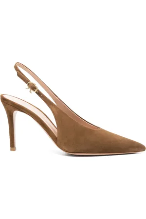 Gianvito Rossi 85mm Robbie slingback pumps