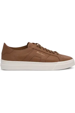 santoni Leather sneakers