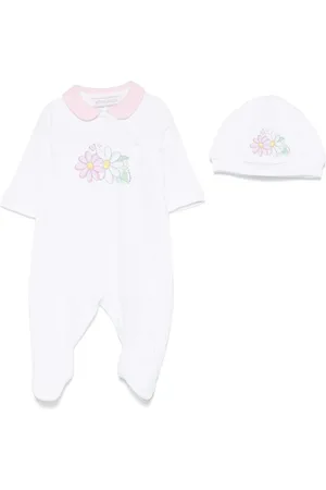 MONNALISA Daisy-print babygrow set (set of two)