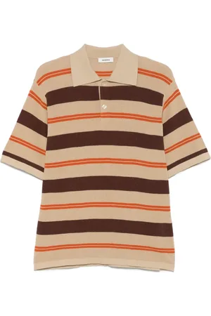 Sandro Striped polo shirt