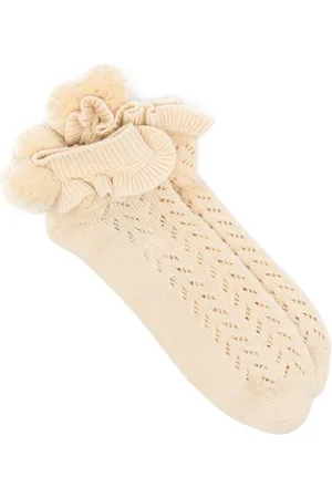 VALENTINO GARAVANI Cotton pompom socks