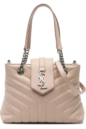 Saint Laurent 2017 Small Quilted Leather Monogram Y LouLou Shopper satchel