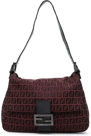 Fendi 2000-2010 Zucchino Canvas Mamma Forever shoulder bag