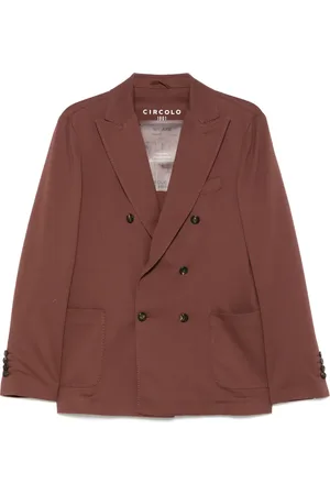 Circolo Piqué-weave blazer