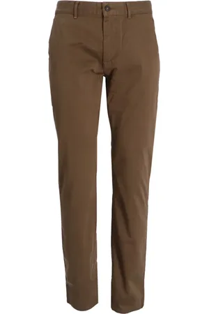 HUGO BOSS Slim-cut stretch-cotton chino trousers