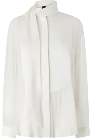 Pinko Scarf-neck shirt