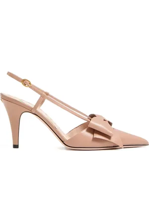 VALENTINO GARAVANI 85mm Bowow leather pumps