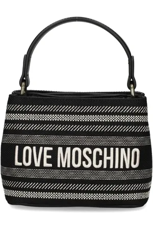 Moschino Logo-embroidered tote bag