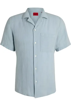 HUGO BOSS Short-sleeve button-up shirt