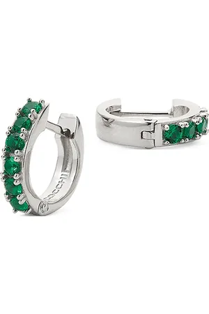 EMANUELE BICOCCHI Crystal hoop earrings