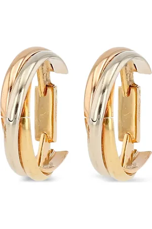 Cartier 2010s pre-owned 18kt Trinity cufflinks