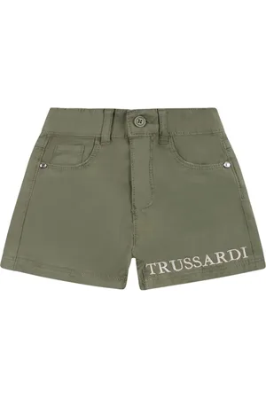 Trussardi Logo-embroidered shorts