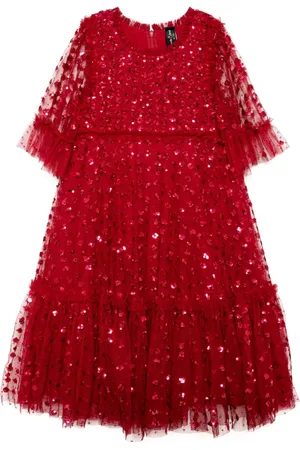 Needle & Thread Sequin-embellished dress