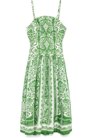 Farm Rio Delicate Tapestry midi dress