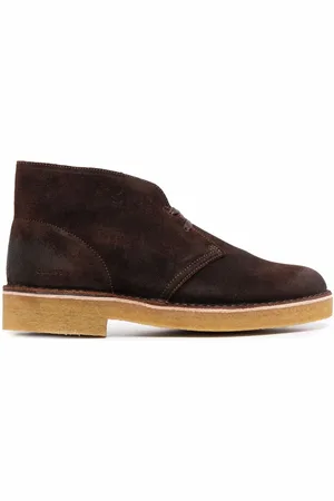 Clarks Lace-up suede desert boots