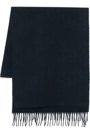 Hackett Fringed-edge scarf