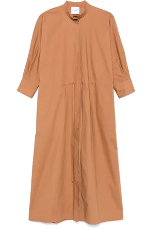 NUDE Poplin maxi dress