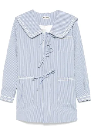 BODE Club Stripe sailor coat