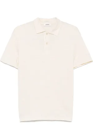 Sandro Linen polo shirt