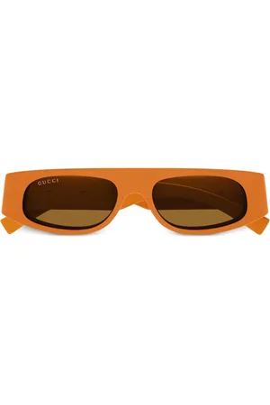 Gucci Logo-lettering sunglasses