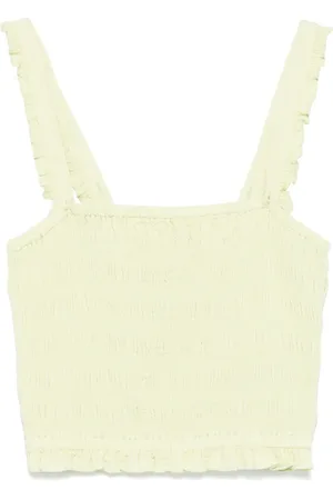 DKNY Shirred top