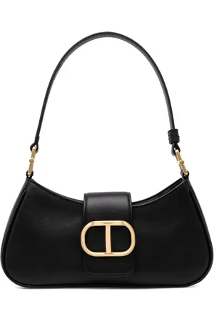 Twin-Set Amie leather shoulder bag
