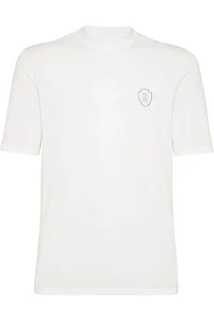 Brunello Cucinelli Logo-appliqué T-shirt