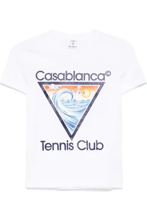 Casablanca Tennis Club Icon-print T-shirt