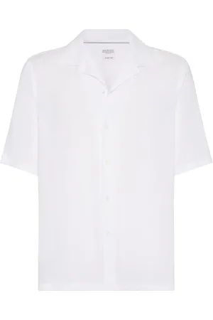 Brunello Cucinelli Camp collar shirt