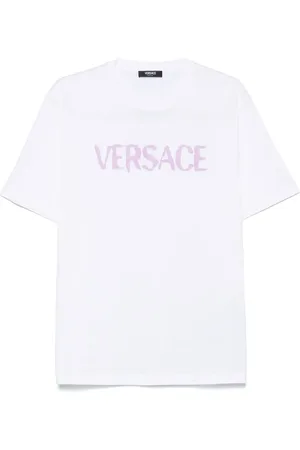 VERSACE Logo-print T-shirt