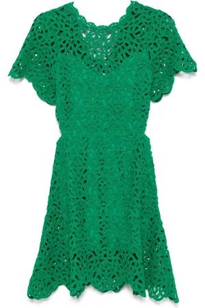 Maje Crochet mini dress