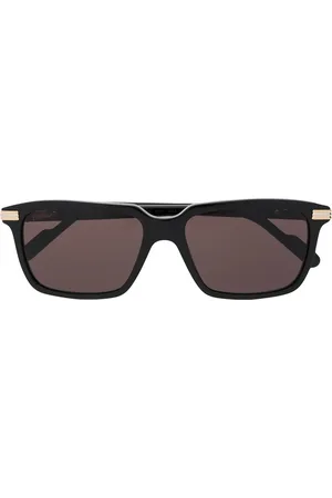 Cartier C de Cartier rectangular-frame sunglasses