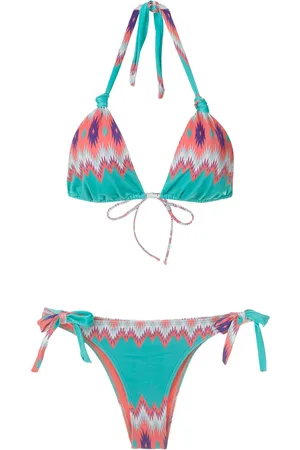Brigitte Marina e Juliana printed bikini set