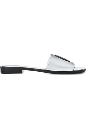 Roberto Cavalli Leather slides