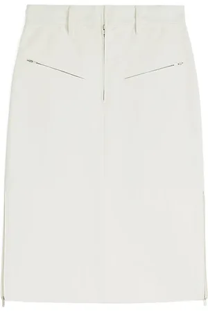 Jil Sander Denim midi skirt
