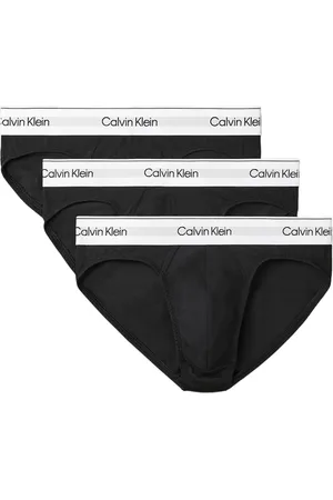 Calvin Klein Logo-waistband briefs (pack of three)