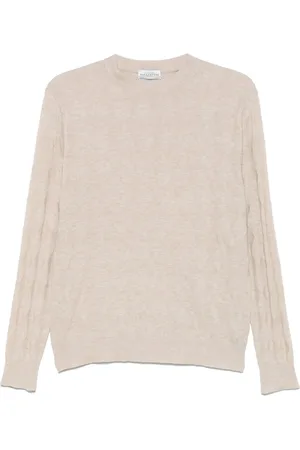 BALLANTYNE Diamond-knit sweater