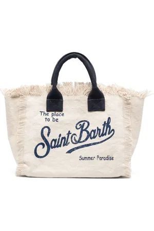 MC2 SAINT BARTH Colette logo-print beach bag