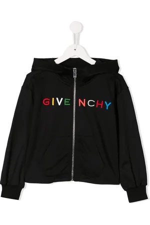 Givenchy Logo zipped hoodie