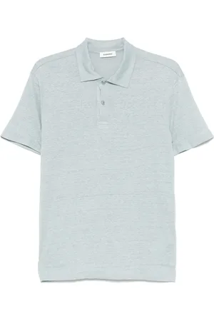 Sandro Linen polo shirt