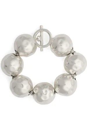 Patou Hammered sphere bracelet