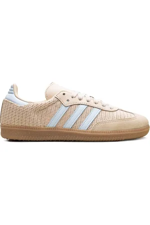adidas Samba OG "Core Black/Sand Strata/Sky Tint" sneakers