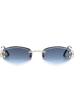 Cartier Signature C oval-frame sunglasses