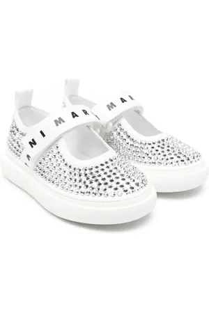 Marni Rhinestone-embellished sneakers