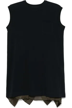 SACAI Panelled mini dress