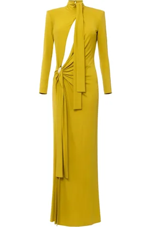 Elisabetta Franchi Cut-out maxi dress