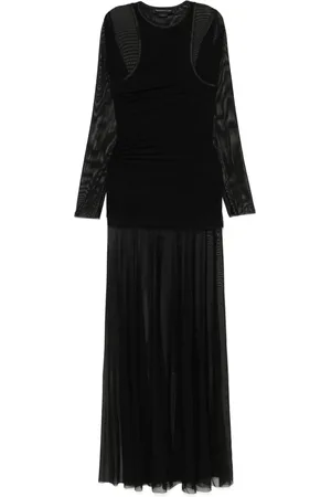 Federico Cina Sheer layered dress