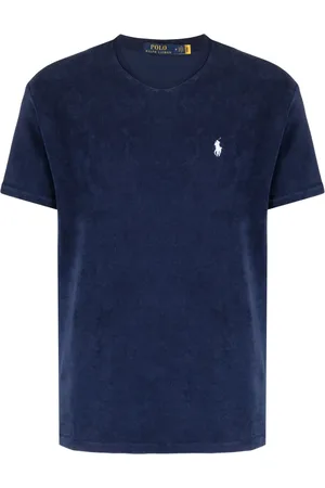 Ralph Lauren Embroidered-logo chenille T-shirt